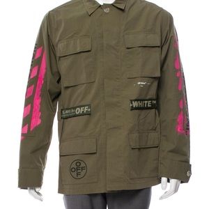 Men’s off-white army jacket M